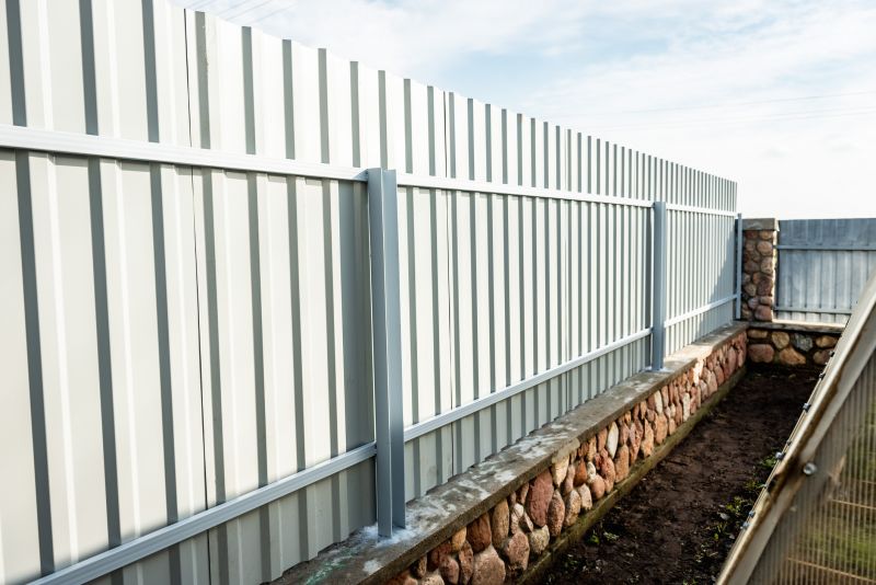 Cement Fence Installation